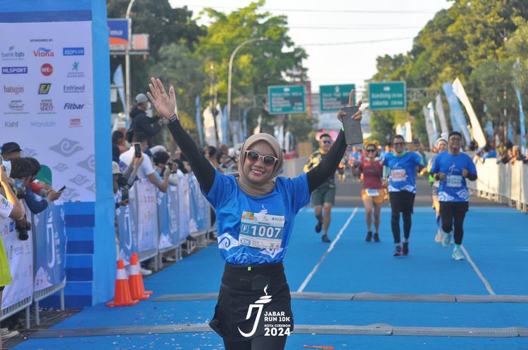 Race photo from Jabar Run 10K 2024