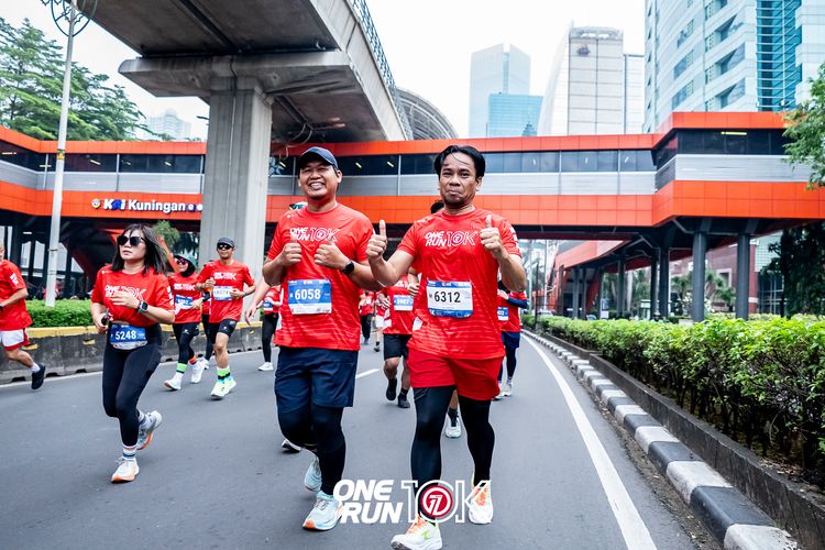 Race photo from ONE RUN 10K 2025