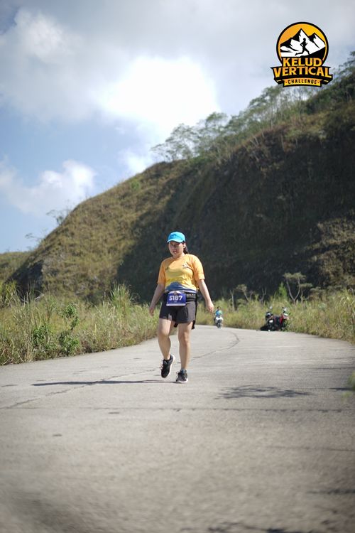 Race photo from Kelud Vertical Challenge 2024