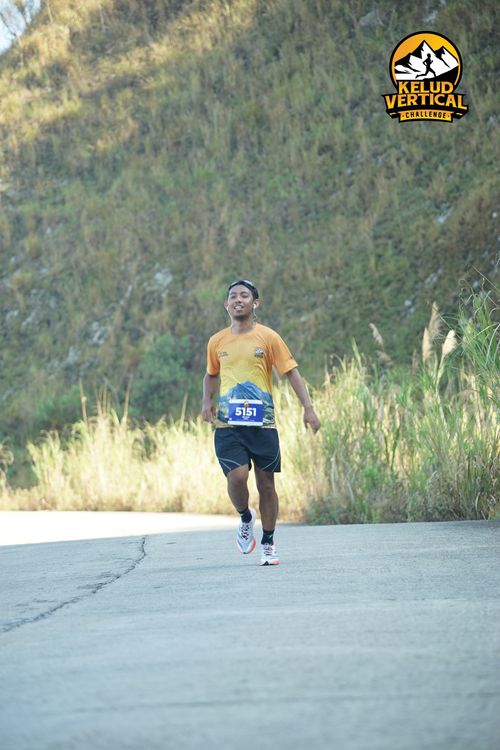 Race photo from Kelud Vertical Challenge 2024