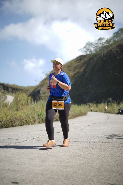 Race photo from Kelud Vertical Challenge 2024