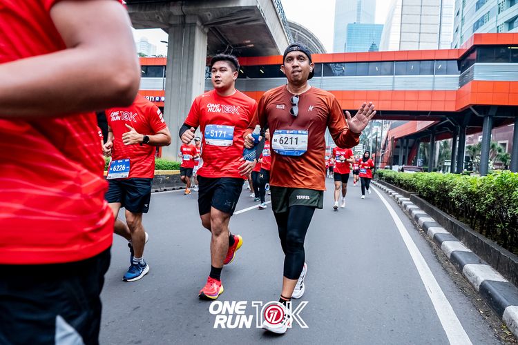 Race photo from ONE RUN 10K 2025