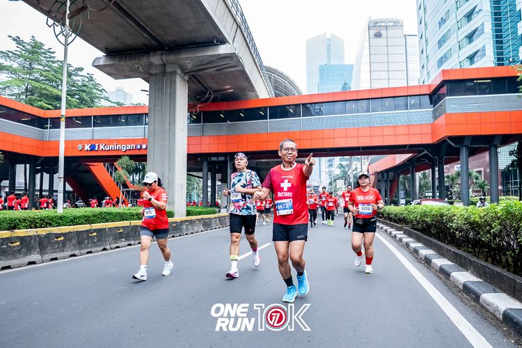 Race photo from ONE RUN 10K 2025