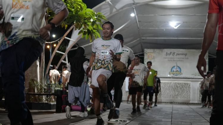 Race photo from ISC - Arutmin Borneo Run 