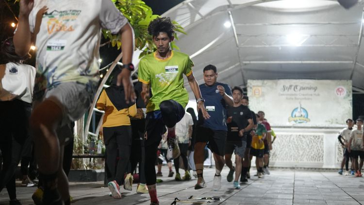 Race photo from ISC - Arutmin Borneo Run 