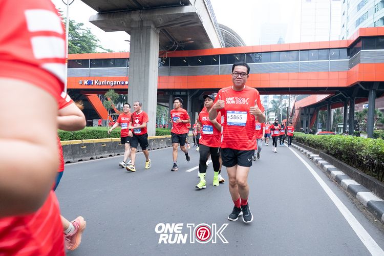 Race photo from ONE RUN 10K 2025
