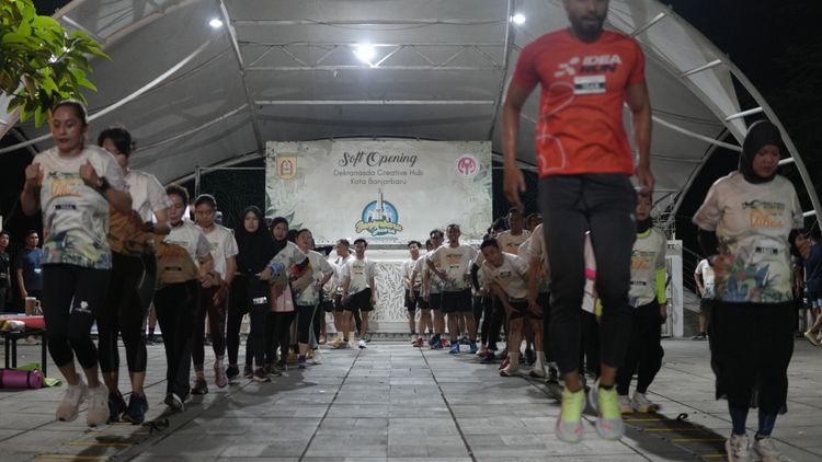 Race photo from ISC - Arutmin Borneo Run 
