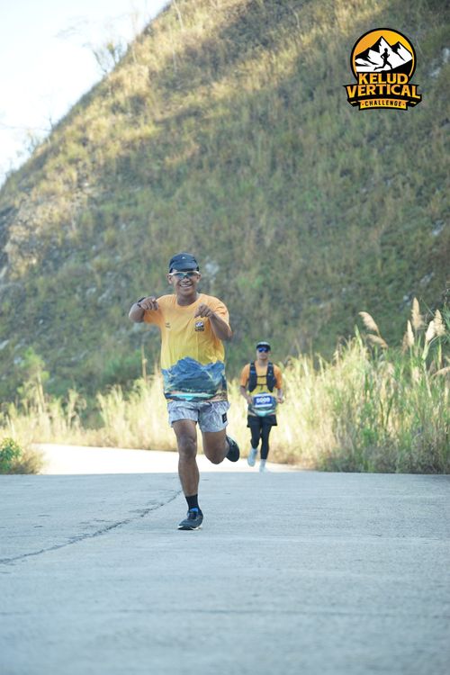 Race photo from Kelud Vertical Challenge 2024