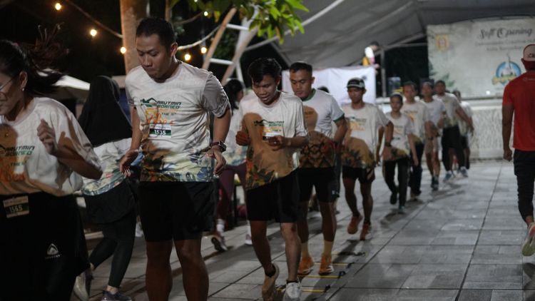 Race photo from ISC - Arutmin Borneo Run 
