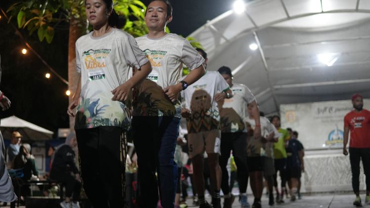 Race photo from ISC - Arutmin Borneo Run 