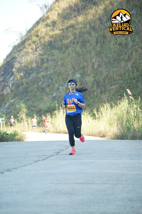 Race photo from Kelud Vertical Challenge 2024