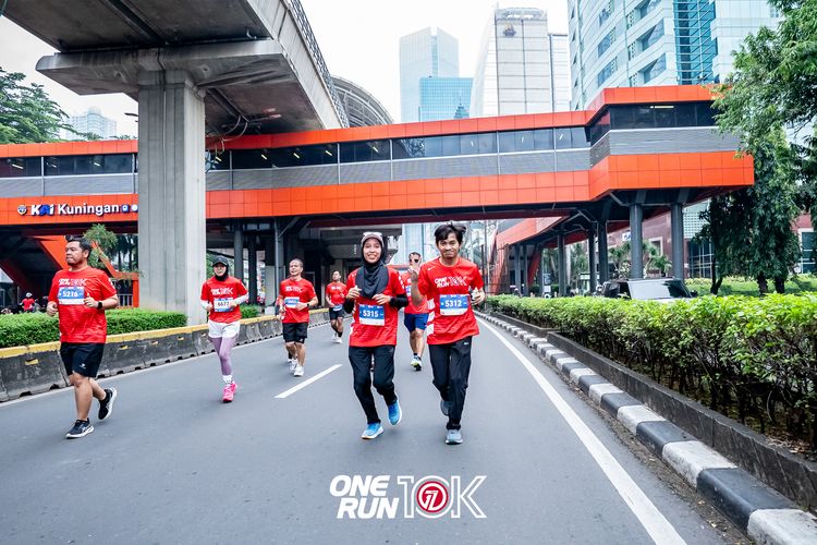 Race photo from ONE RUN 10K 2025