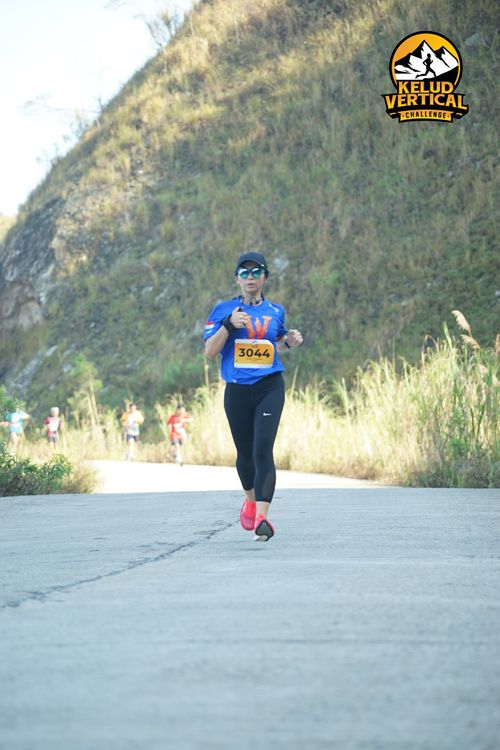 Race photo from Kelud Vertical Challenge 2024