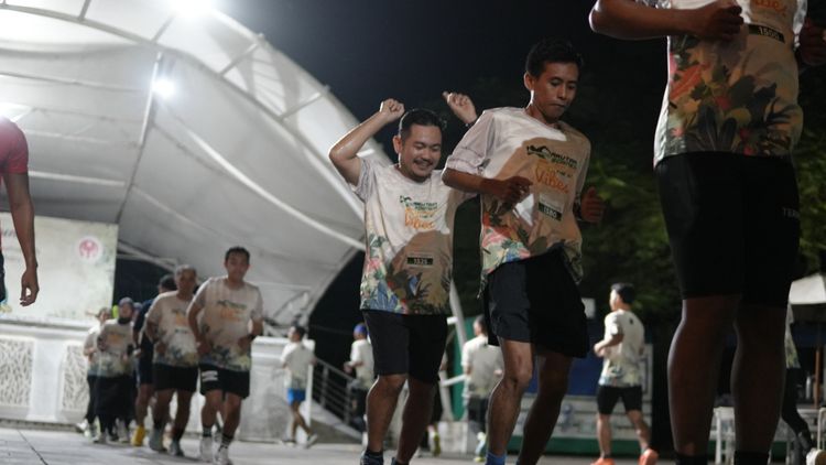 Race photo from ISC - Arutmin Borneo Run 