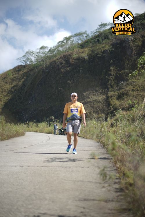 Race photo from Kelud Vertical Challenge 2024