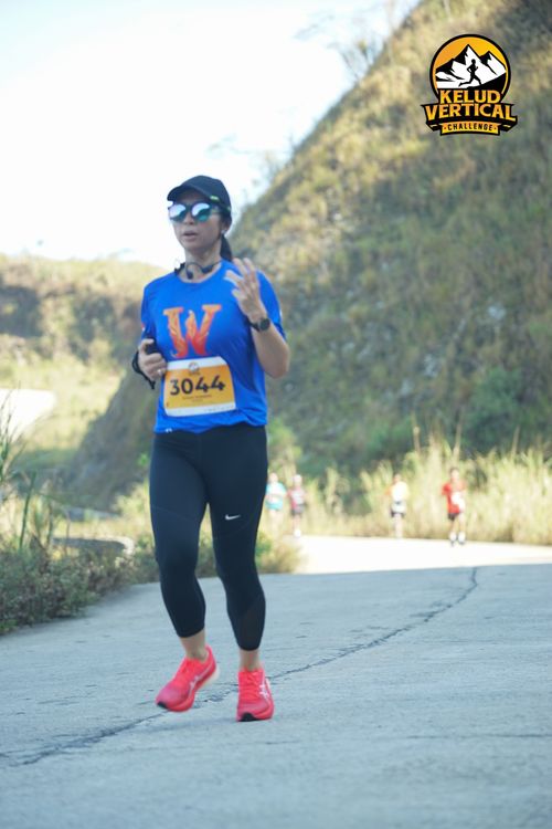 Race photo from Kelud Vertical Challenge 2024
