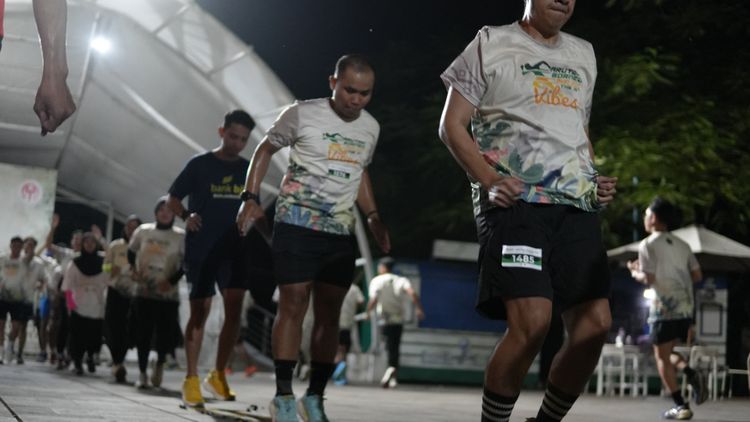 Race photo from ISC - Arutmin Borneo Run 