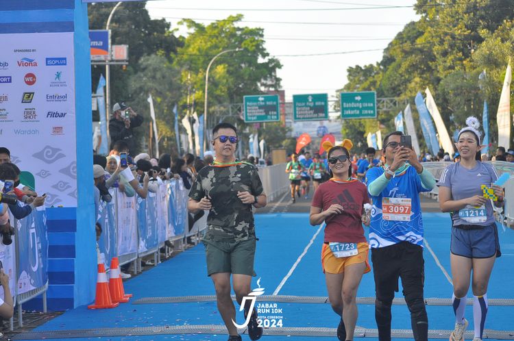 Race photo from Jabar Run 10K 2024