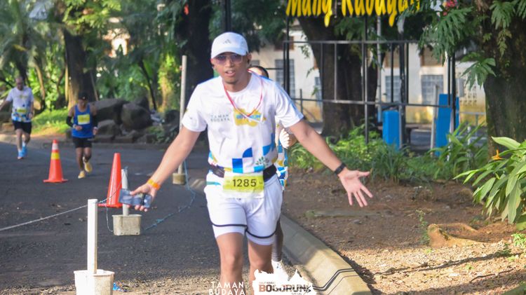 Race photo from Taman Budaya x BOGORUN 2025
