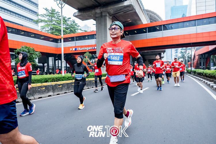 Race photo from ONE RUN 10K 2025