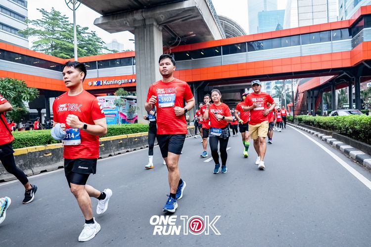 Race photo from ONE RUN 10K 2025