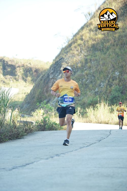 Race photo from Kelud Vertical Challenge 2024