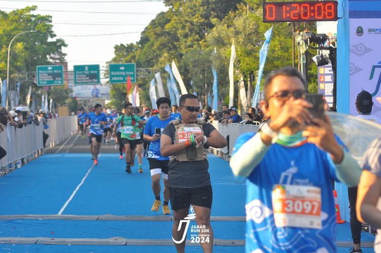 Race photo from Jabar Run 10K 2024