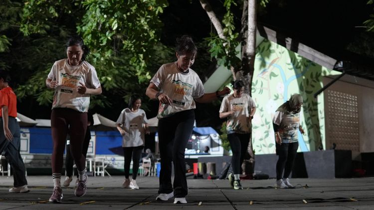 Race photo from ISC - Arutmin Borneo Run 