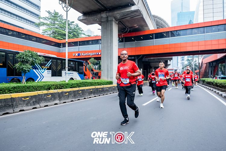 Race photo from ONE RUN 10K 2025