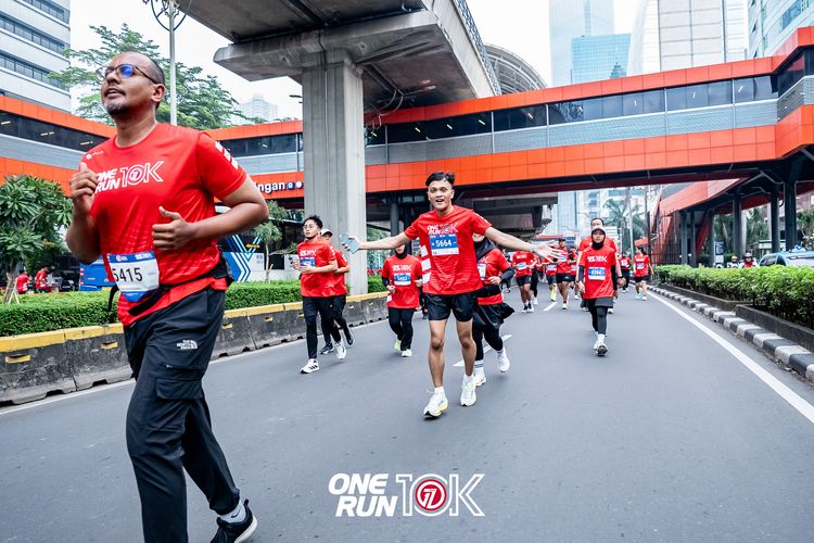Race photo from ONE RUN 10K 2025