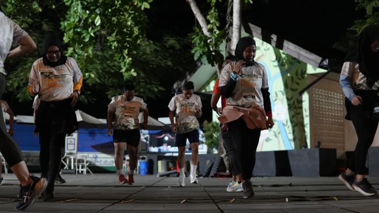 Race photo from ISC - Arutmin Borneo Run 