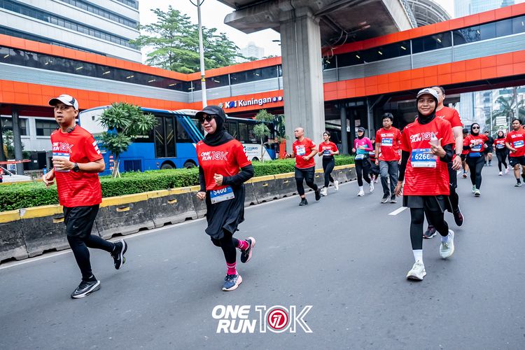 Race photo from ONE RUN 10K 2025