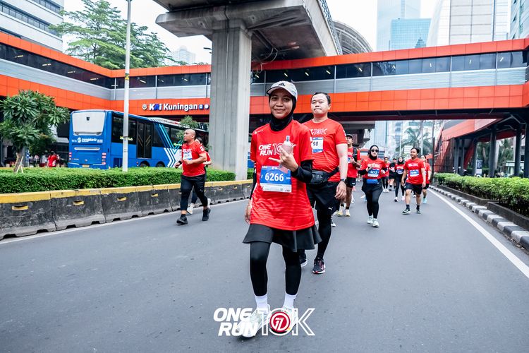 Race photo from ONE RUN 10K 2025