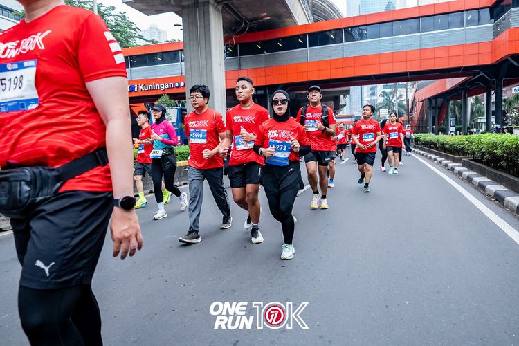 Race photo from ONE RUN 10K 2025