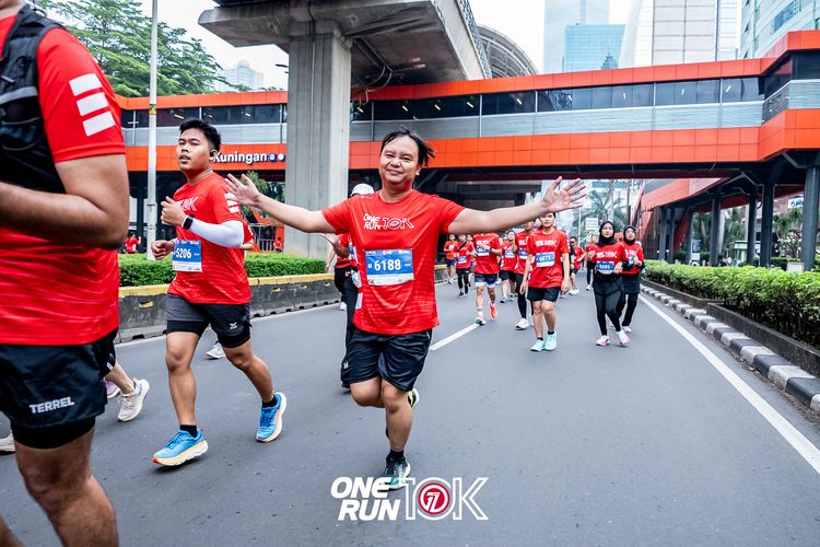 Race photo from ONE RUN 10K 2025
