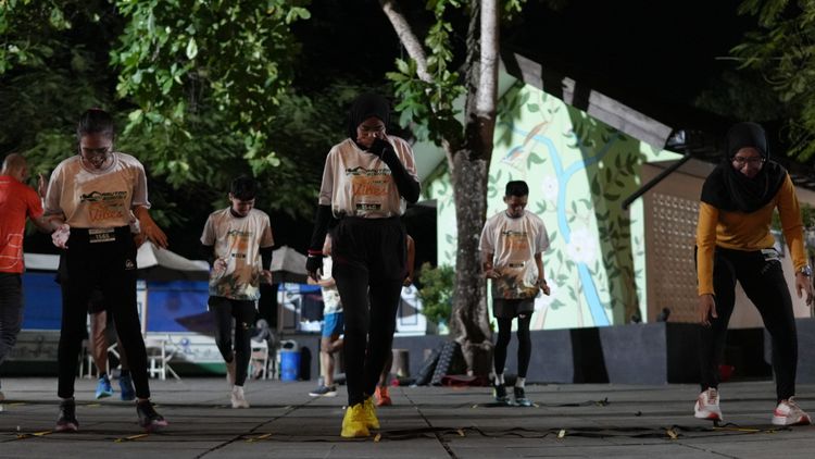 Race photo from ISC - Arutmin Borneo Run 
