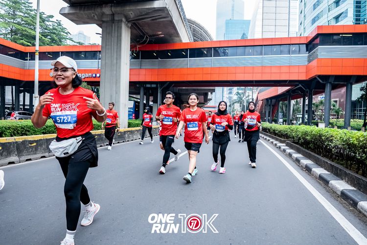 Race photo from ONE RUN 10K 2025