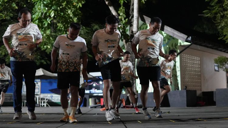 Race photo from ISC - Arutmin Borneo Run 