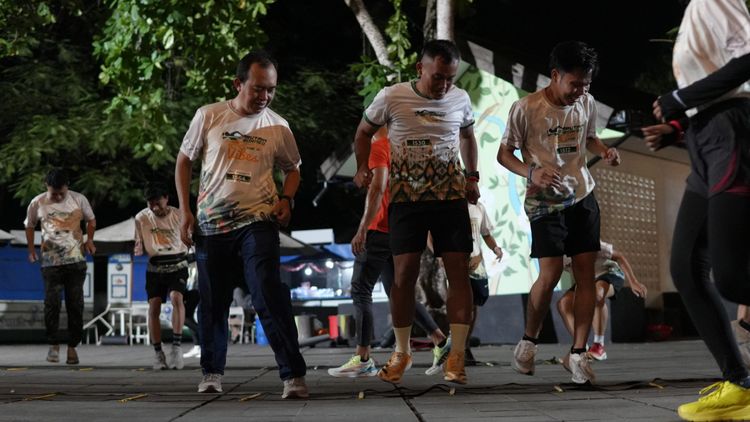 Race photo from ISC - Arutmin Borneo Run 