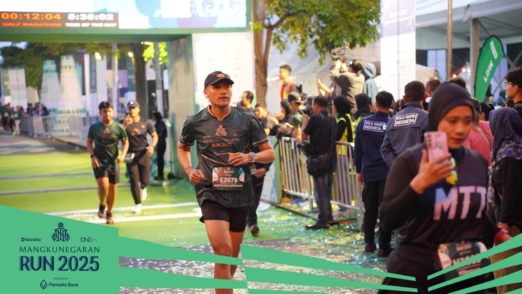Race photo from Mangkunegaran Run 2025