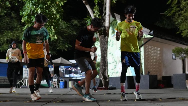 Race photo from ISC - Arutmin Borneo Run 