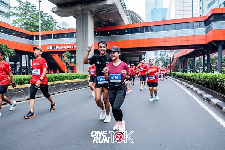 Race photo from ONE RUN 10K 2025