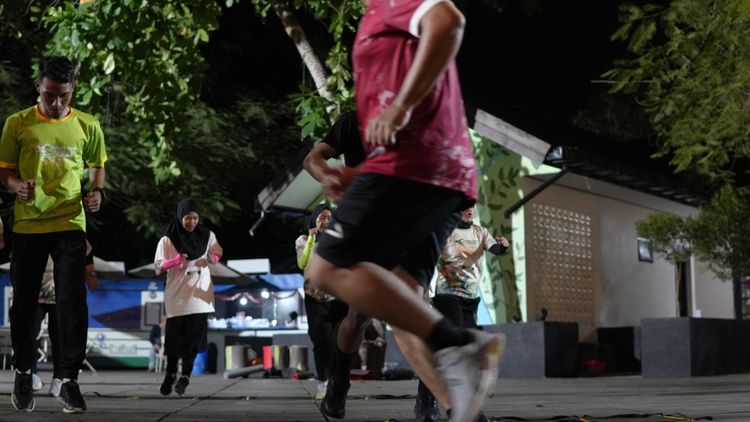 Race photo from ISC - Arutmin Borneo Run 
