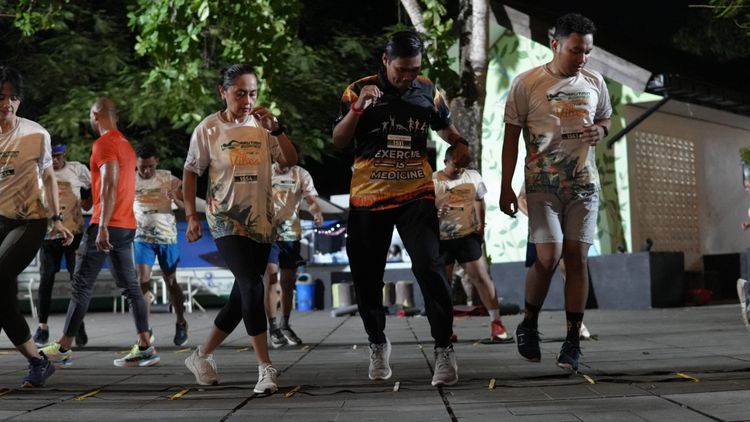Race photo from ISC - Arutmin Borneo Run 