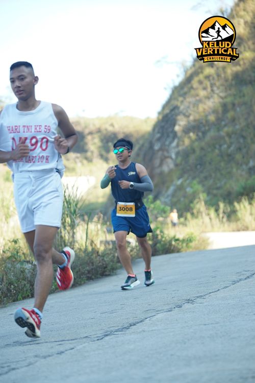 Race photo from Kelud Vertical Challenge 2024