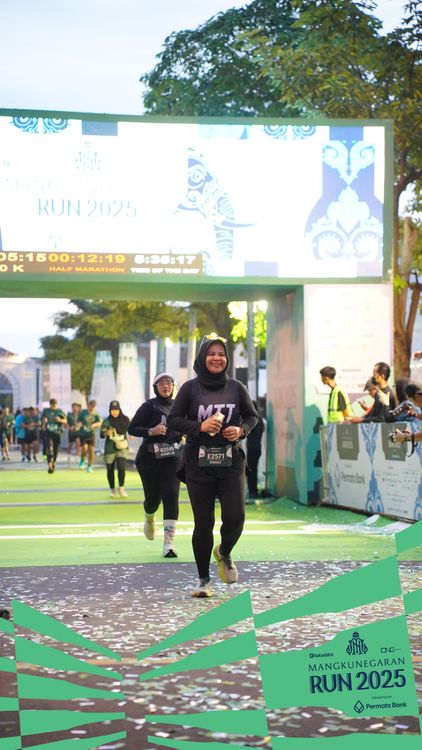 Race photo from Mangkunegaran Run 2025