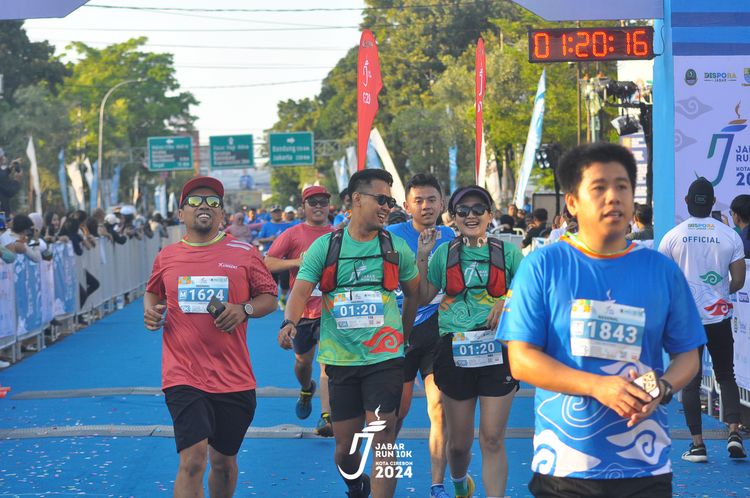 Race photo from Jabar Run 10K 2024