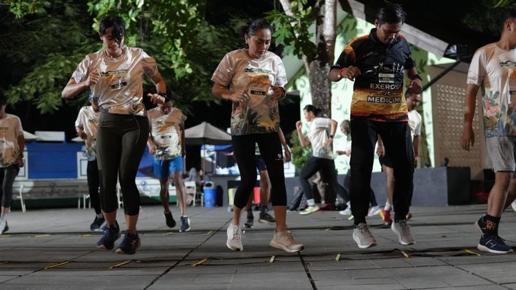 Race photo from ISC - Arutmin Borneo Run 