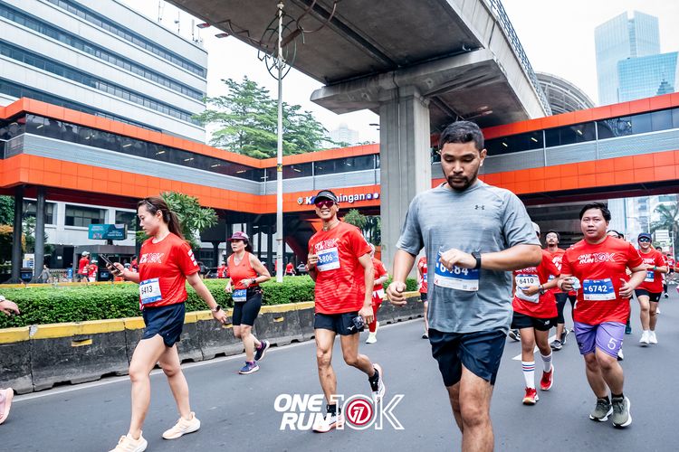 Race photo from ONE RUN 10K 2025