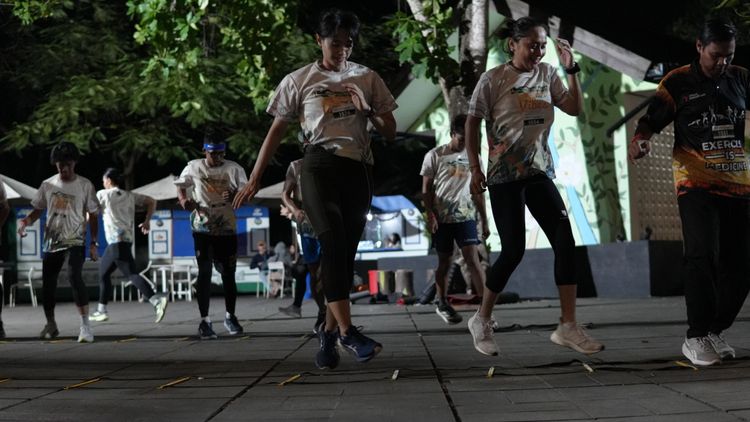 Race photo from ISC - Arutmin Borneo Run 